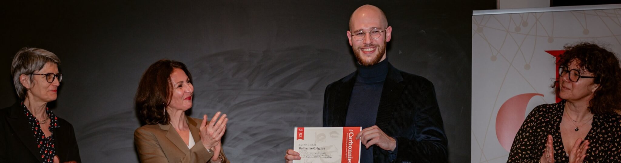 Cérémonie de remise du Prix Jean Carbonnier 2024 : Guillaume Grégoire, récompensé pour sa thèse novatrice sur la Constitution économique 