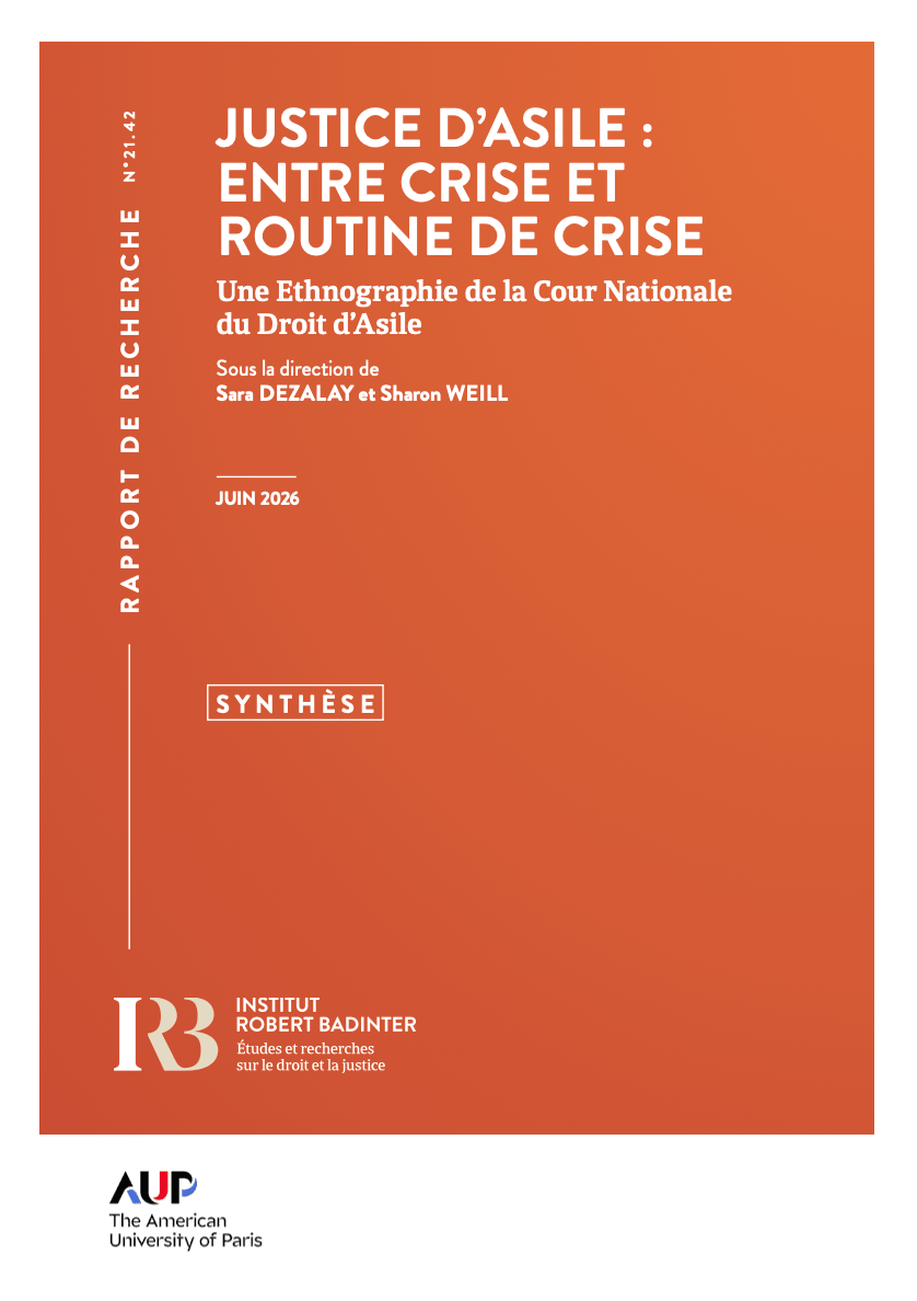 La justice d’asile : entre crise et routine de crise. Une ethnographie de la Cour nationale du droit d’asile